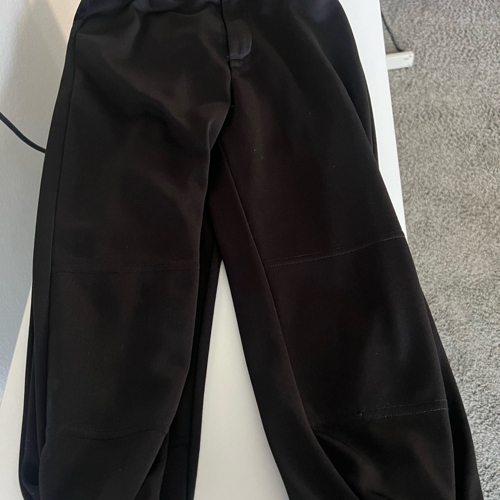 2 Wilson Black boys size medium baseball pants